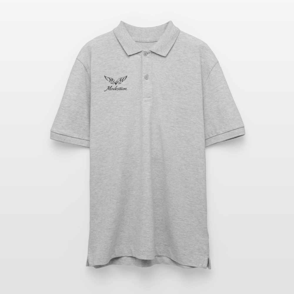 Stanley/Stella Unisex Organic Polo Shirt PREPSTER - heather grey