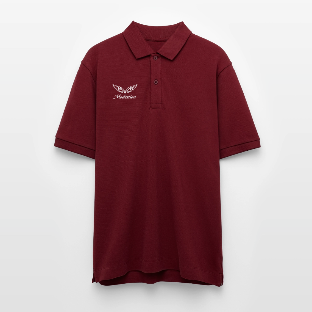 Stanley/Stella Unisex Organic Polo Shirt PREPSTER - burgundy