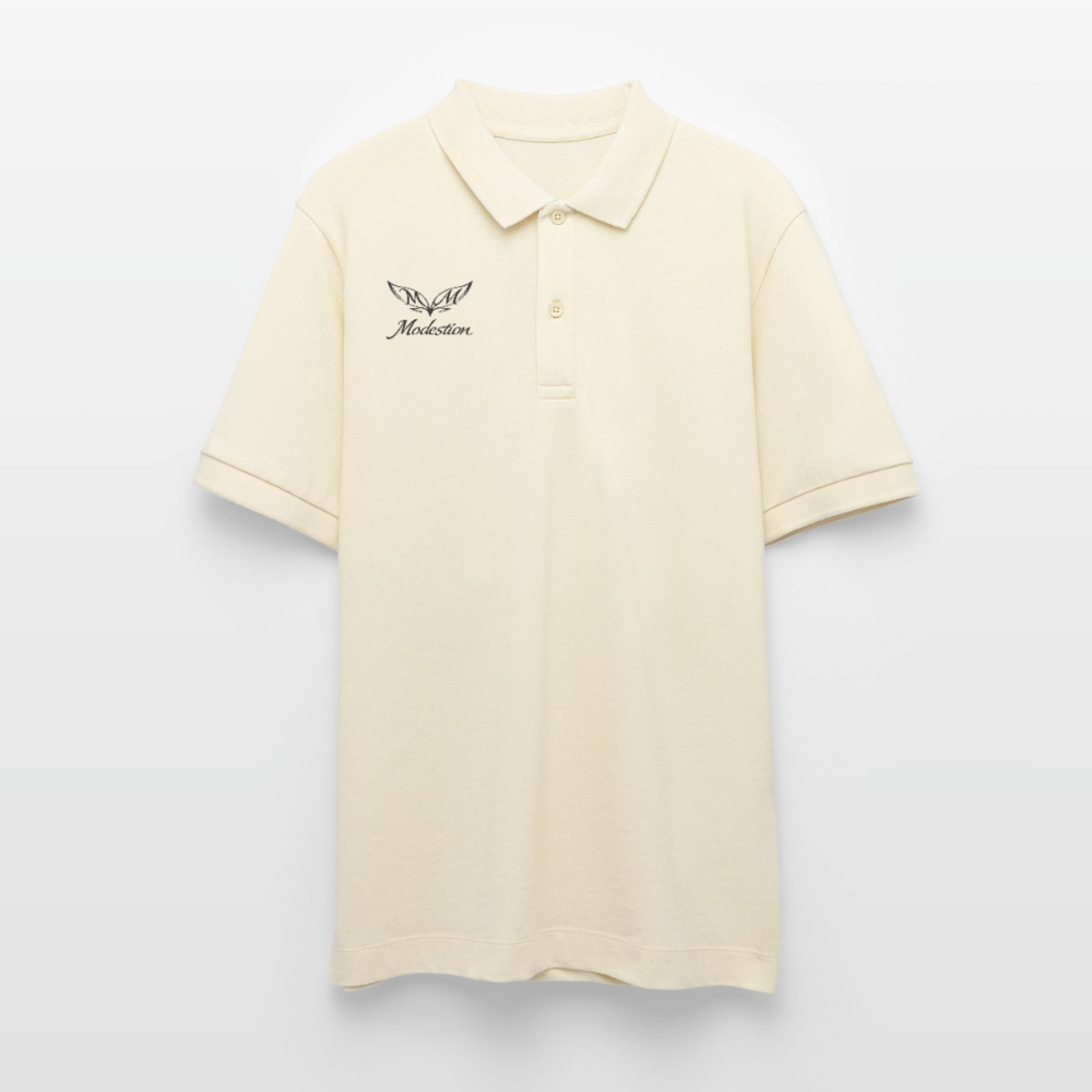 Stanley/Stella Unisex Organic Polo Shirt PREPSTER - soft Ecru