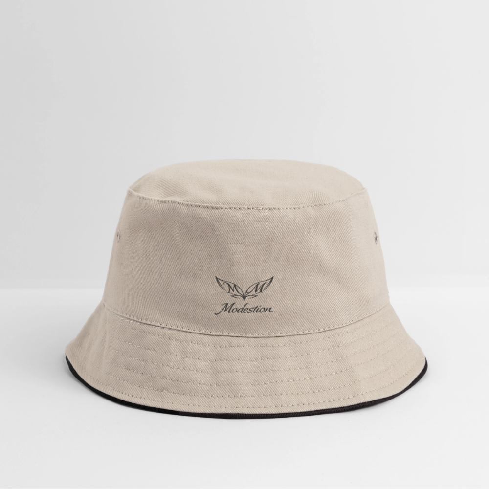 Bucket Hat - khaki/black
