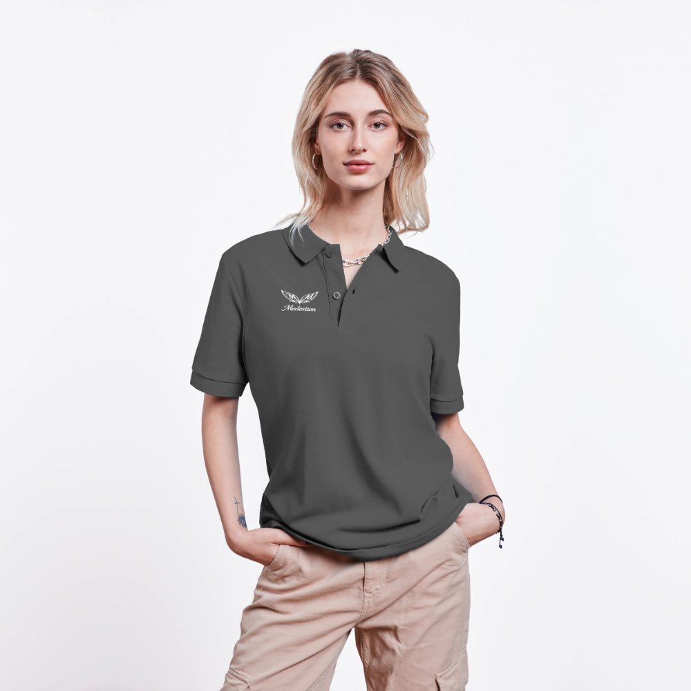 Stanley/Stella Unisex Organic Polo Shirt PREPSTER - anthracite