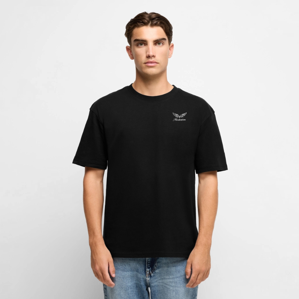 Unisex Premium Oversized Organic T-Shirt - black