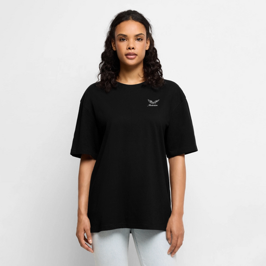 Unisex Premium Oversized Organic T-Shirt - black