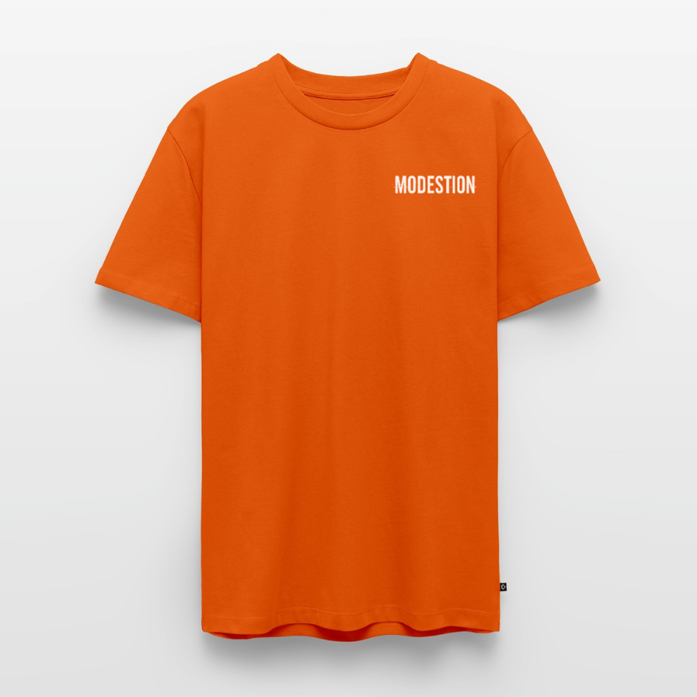 Mannen Premium T-shirt - oranje 