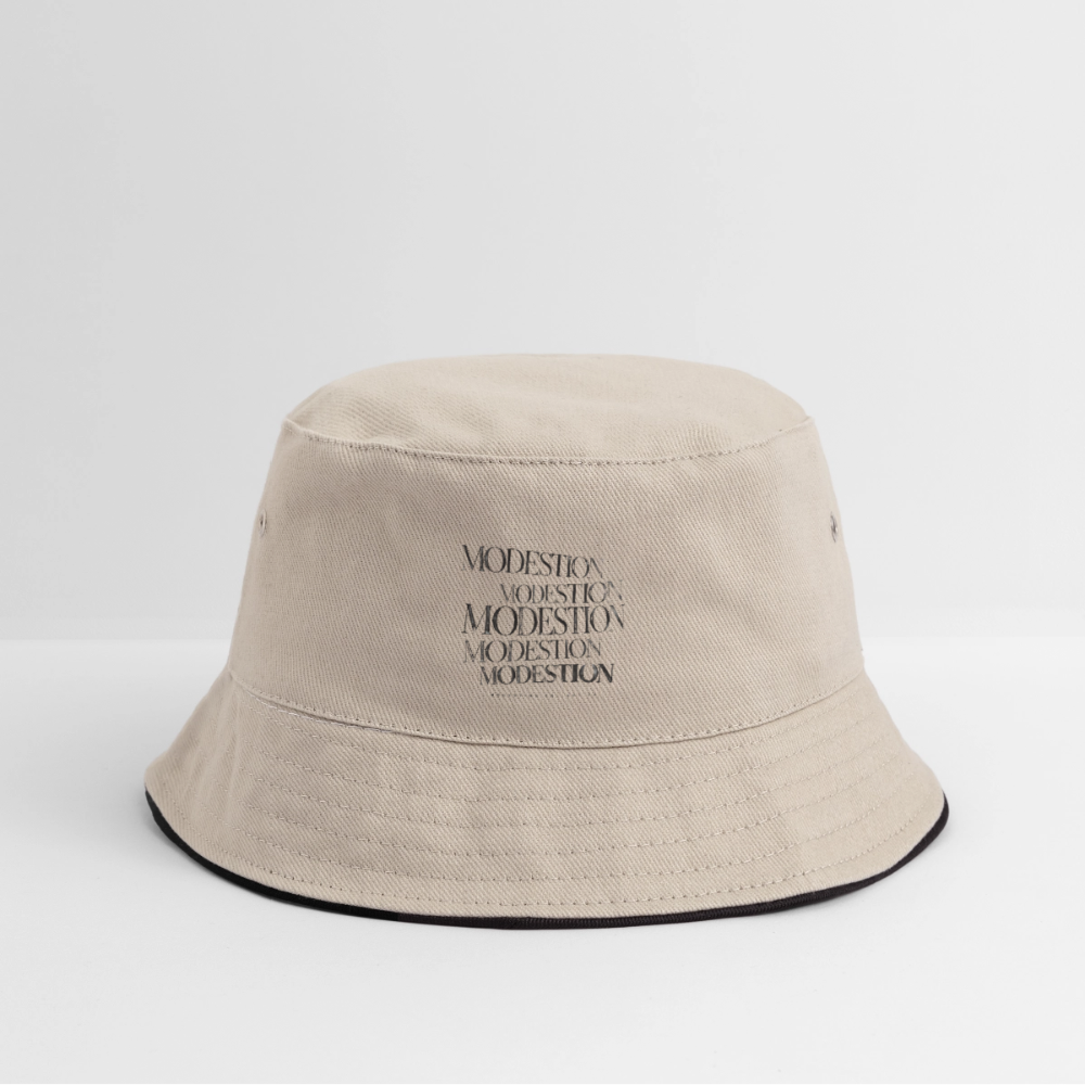 Bucket Hat - khaki/black