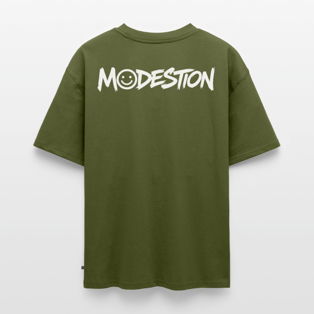 Unisex Premium Oversized Organic T-Shirt - khaki