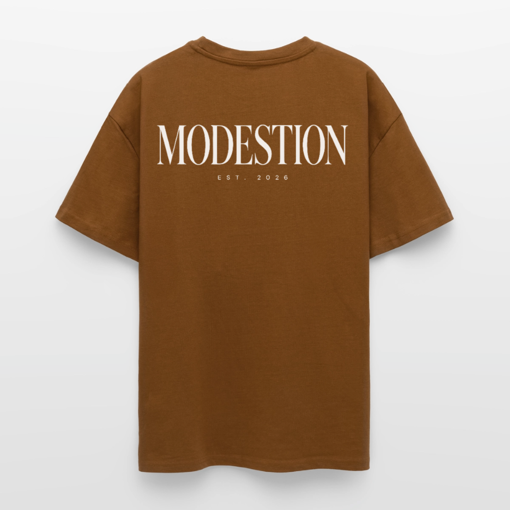Unisex Oversized Heavyweight T-shirt - toffee