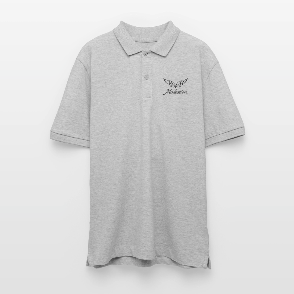 Stanley/Stella Unisex Organic Polo Shirt PREPSTER - heather grey