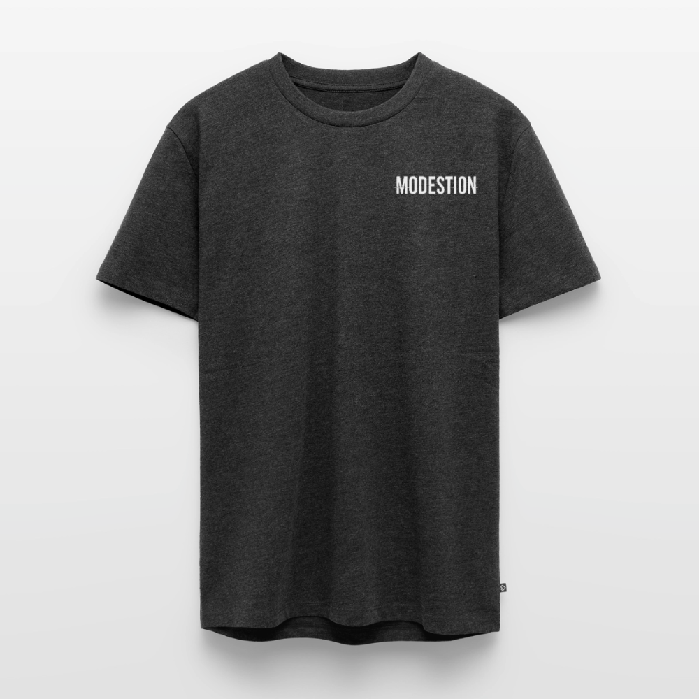 Mannen Premium T-shirt - antraciet gemêleerd
